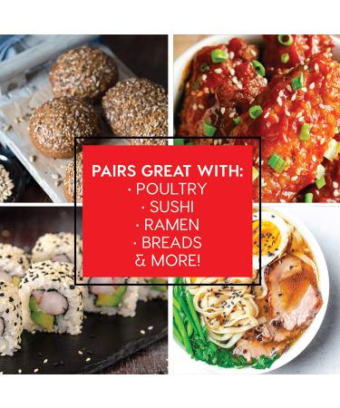 White Sesame Seeds  2.2 lb. Unhulled Toasted Sesame Seeds Bulk  Roasted Sesame Seeds for Cooking  Sesame Unhulled Bulk Sesame Seed  Gourmet Toasted Sushi Sesame seeds. 2.2 lb (1kg). By MisoBoom. - Buy Online on GoSupps.com