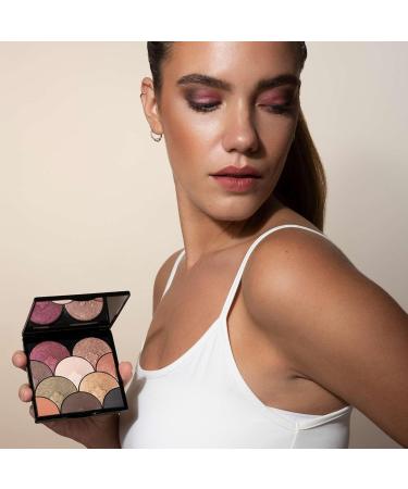 T. LeClerc - Starry Night Eyeshadow Palette - 10 warm and intense shades - Rich in Natural Pigments for long-lasting professional makeup - Easy to blend & remove texture - Buy Online on GoSupps.com