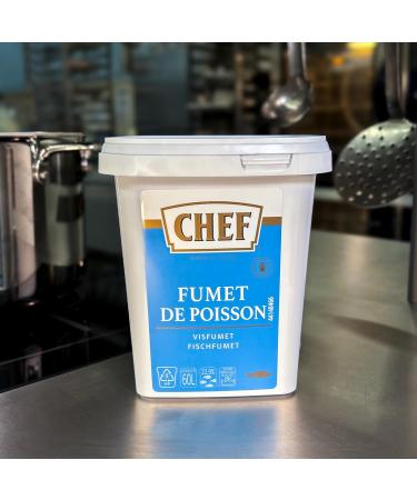 CHEF Dehydrated Fish Smoke Sauces Fish Smoke 900 g Box for 36 L to 60 L of Fumet - Buy Online on GoSupps.com