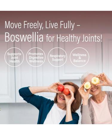 Super Boswellia Serrata with G-FOS - 98% Boswellic Acid - Supports Joint & Mobility Health - 180 Vegan Capsules 180 Day Supply 180 Count (Pack of 1) - Buy Online on GoSupps.com