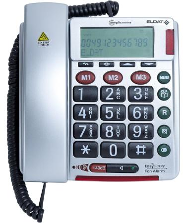 ELTAT FON ALARM APF: Emergency Phone for Seniors | Corded Landline with Emergency Call Button | Ideal Home Safety Solution - Buy Online on GoSupps.com