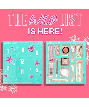 Shop Wet n Wild The Wild List Advent Calendar - 12 Piece Holiday Gift Set | International Shipping Available - Buy Online on GoSupps.com