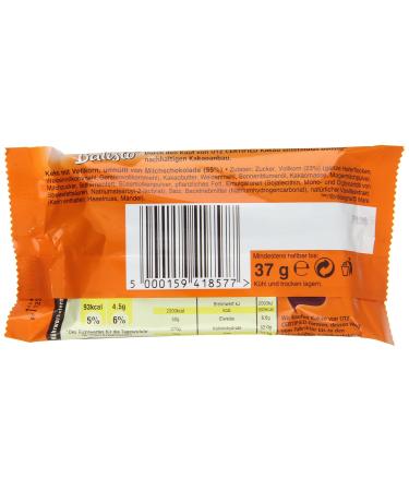Balisto Chocolate Bars - Grain Mix & Orange | 20 Bars (3 Packs) | 37g Each - Buy Online for International Shipping - Buy Online on GoSupps.com