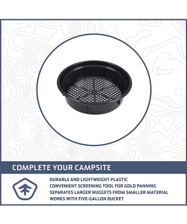 Stansport Gold Panning Classifier  Black  13.1" L x 13.1" W x 3.35" H - Buy Online on GoSupps.com