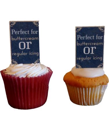 Made4You Happy Retirement - Edible Cupcake Toppers - Stand-up Wafer Cake Decorations (12) - Buy Online on GoSupps.com