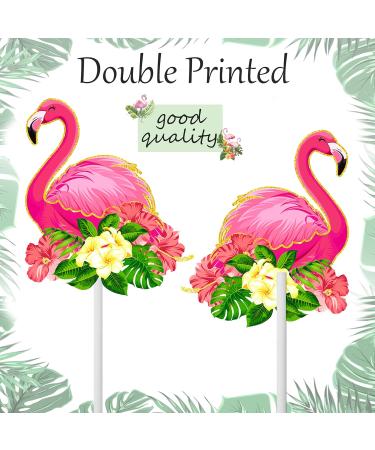 Tropical Flamingo Cupcake Toppers - Buy Online on GoSupps.com