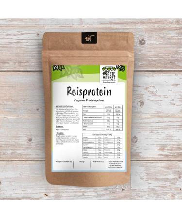  TASTE Guter Geschmack 2 kg of rice protein powder | 86% protein | Vegan | Plant-based protein powder | Protein powder - Buy Online on GoSupps.com