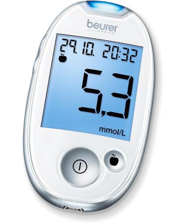 Buy Beurer GL 44 Blood Glucose Meter - Accurate mmol/l Testing | International Shipping Available - Buy Online on GoSupps.com