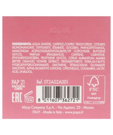 PUPA Milano Re-Shape My Body Firming Slimming Cream - Fast Absorbing Body Lotion for Skin Firmness & Tone - Lightweight & Dermatologically Tested - 8.4 Oz - Buy Online on GoSupps.com