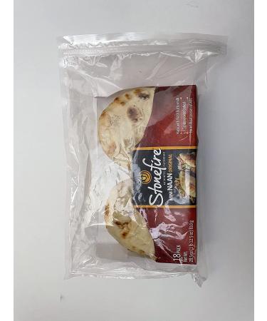 Stonefire Mini Naan (Original) - 18 Fresh Authentic Flatbreads in Resealable Packaging - Buy Online on GoSupps.com