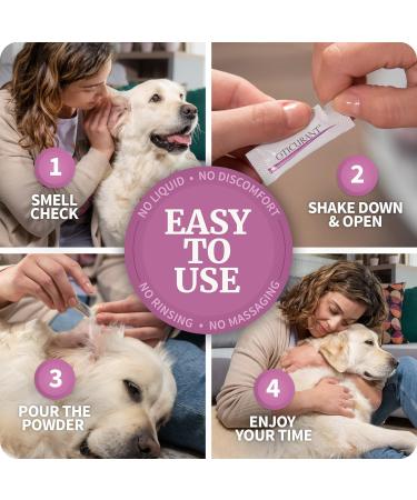 OTICURANT Dog Ear Powder | No more Itching Scratching or Bad Smell | Reduces Waxy Build Up | No Cleaning Solution Drops or Wash Needed | 26 Easy-Dose Packets - Buy Online on GoSupps.com