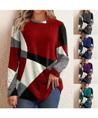 Womens Plus Size Cute Giraffe Print Sweatshirt | Crewneck Blouse Long Sleeve Pullover - Medium 005red - Buy Online on GoSupps.com