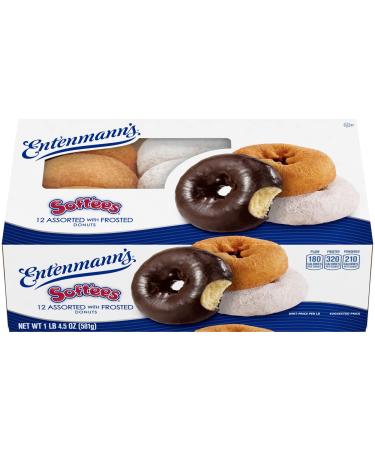 Entenmann's Softees Family Pack 12 Assorted Donuts 22 oz