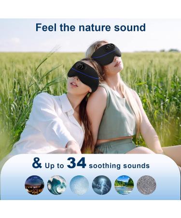 Steam Eye Mask & White Noise Sleep Mask with Sleep Headphones - Buy Online on GoSupps.com