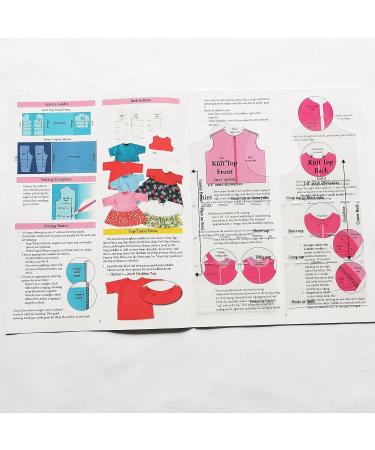 HONEYSEW Quick Trace Doll Fashions Templates for 18 Dolls - Includes 5 Quilting Rulers and Sewing Instruction - Buy Online on GoSupps.com