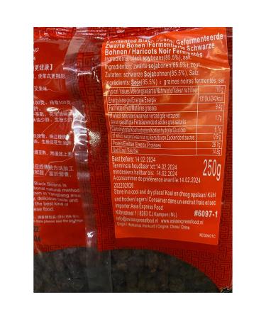 Buy Pearl River Bridge Fermented Black Soybeans 250g - Authentic Asian Ingredient for Delicious Dishes - Fast International Shipping - Buy Online on GoSupps.com