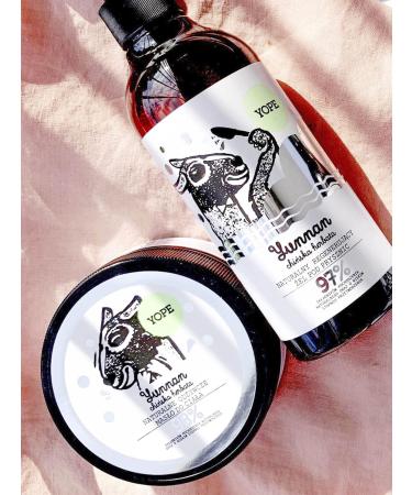 YOPE Natural shower gel Yunnan Chinese tea 400ml - Buy Online on GoSupps.com