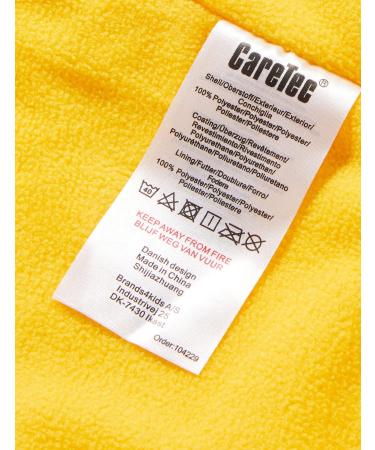 CareTec Kids Rain Jacket with Fleece Lining - Waterproof Yellow (Size 104) - Buy Online on GoSupps.com