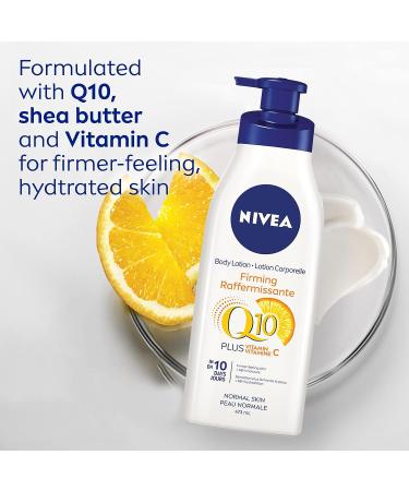 NIVEA Firming Lotion with Advanced Q10 Complex - Skin Tightening and Smoothing Formula - Buy Online on GoSupps.com