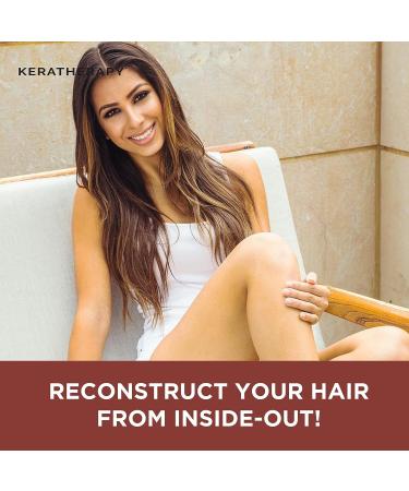 KERATHERAPY KeratinFIXX Repair Shampoo 10.1 fl. oz. - Repair Dry, Damaged, or Frizzy Hair with Caviar Extract & Argan Oil - Buy Online on GoSupps.com