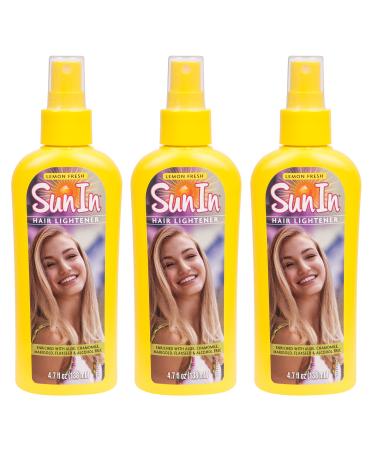 Sun In Hair Lightener Lemon Fresh 4.7oz Pump (3 Pack)