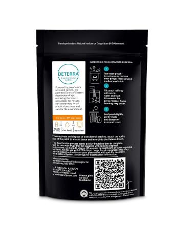 Deterra MP (3 Pack) - Drug Deactivation & Disposal System - Medium Pouch - Buy Online on GoSupps.com