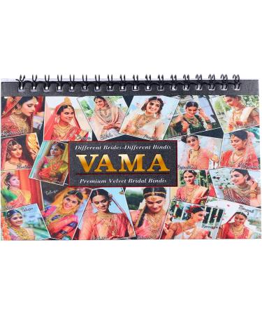 Buy VAMA Multicolor Forehead Kumkum Bindi Booklet for Women & Girls - 376 Gold & White Stone Bindis | International Shipping Available - Buy Online on GoSupps.com