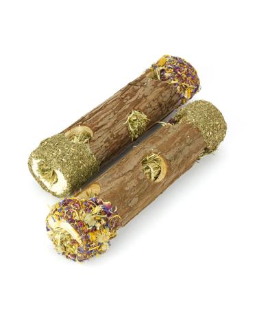 Mr. Crumble Dried Pet Food Tummel-Tunnel tube tunnel with flowers and herbs for rodents grain-free set of 2