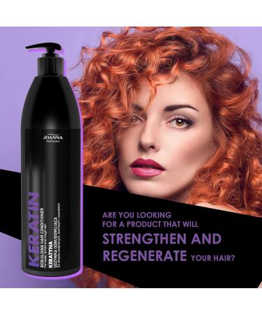 Joanna Professional Keratin Conditioner for Brittle Hair Hair Growth & Strengthening Complex 1000g Professional Formula for Hair Loss & Breakage - International Shipping Available - Buy Online on GoSupps.com