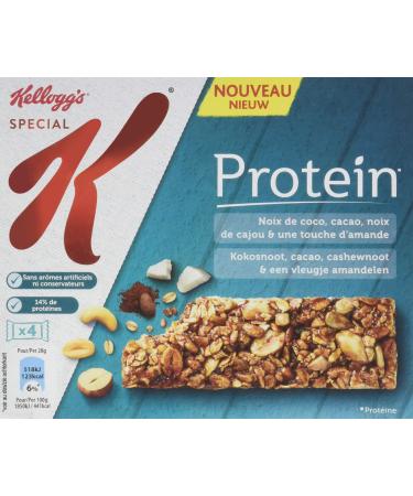 Kellogg's Special K Protein Coco Cacao Cajou 4 x 28 g - Lot de 5