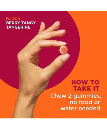 Olly Laser Focus Gummy Supplement - 18 Day Supply, Ginseng, Alpha GPC, B Vitamins, Berry Tangy Tangerine - 36 Count - Buy Online on GoSupps.com