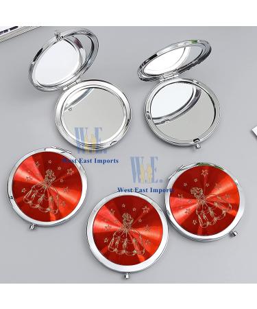 WE Mis Quince A os Compact Mirror (12 PCS) - Sweet 15, Sweet Sixteen, Quincea era, Mis 15 A os - Red - Buy Online on GoSupps.com