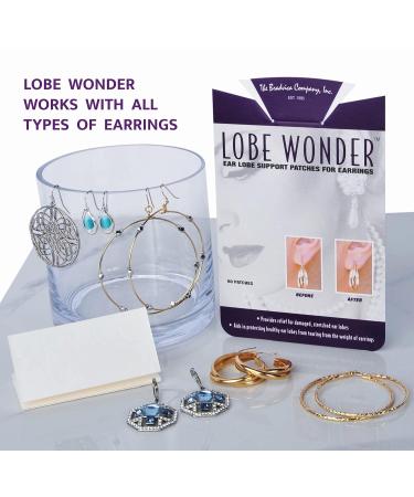 Lobe Wonder Earring Support Patches 60-Count - Pack of 4 | Earring Backing Support - Buy Online on GoSupps.com