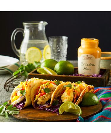 Stonewall Kitchen Sriracha Aioli 10.25 oz - Spicy and Creamy Condiment - Buy Online on GoSupps.com