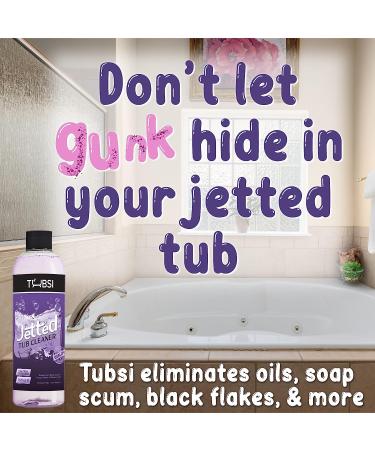 MAXTITE Tubsi Jetted Tub Cleaner - 16 oz - Supercharged Cleaning for Jetted Bathtubs - Biodegradable and Septic Safe - 4+ Doses - Buy Online on GoSupps.com