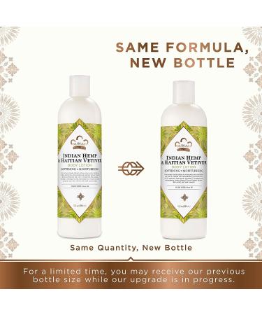 Nubian Heritage Indian Hemp & Haitian Vetiver Body Lotion - 13 oz (Pack of 1) - Buy Online on GoSupps.com