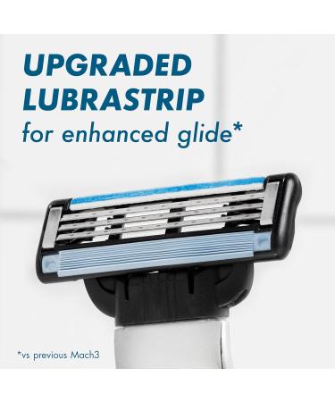 Gillette Mach3 3D Men's Razor Handle + 2 Blade Refills 1 Count Handle + 2 Refills - Buy Online on GoSupps.com
