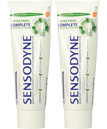 Buy Sensodyne Complete Protection Toothpaste Extra Fresh 3.4 Oz (Pack of 2) - International Shipping Available - Buy Online on GoSupps.com