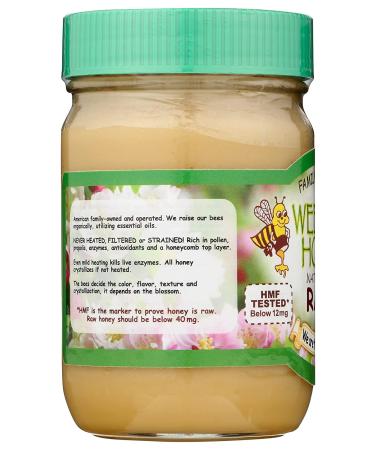 Wee Bee Naturally Raw Honey - 1 lb Pure & Organic Honey (Pack of 1) - Buy Online on GoSupps.com