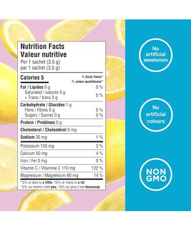 Organika Electrolytes Powder- Pink Lemonade Sachets- On the Go Hydration and Electrolyte Replenishment 3.5g x 20ct Pink Lemonade 20 Servings (Pack of 1) - Buy Online on GoSupps.com