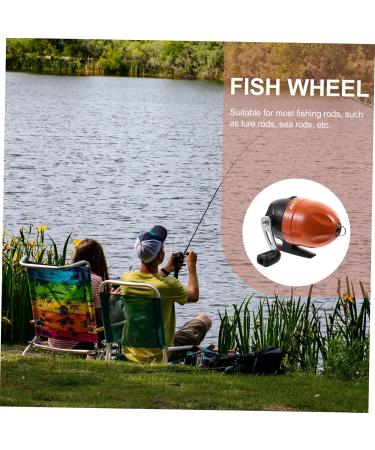 Yardwe 2pcs Fishing Reel Wire Cup Fishing Pole Reel Baitcaster Reels Fishing Accessories Portable with Line 10X9X7CMx5pcs Cx5pcs - Buy Online on GoSupps.com