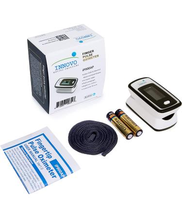 Buy Innovo Deluxe iP900AP Fingertip Pulse Oximeter - Accurate Oxygen Level & Heart Rate Monitor - Buy Online on GoSupps.com