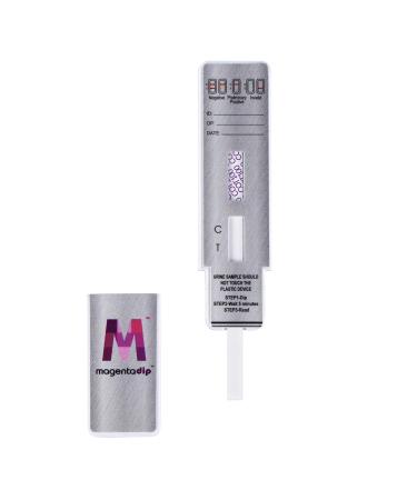 (25 Tests) Magenta - Nicotine/Continine Urine Test - Ultra Sensitive 100ng/ml Cutoff - Easy to Use, Fast Results