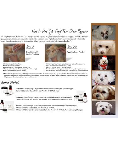 Eye Envy NR Tear Stain Remover for Cats - Professional Pack, All-Natural Eye Care - Buy Online on GoSupps.com