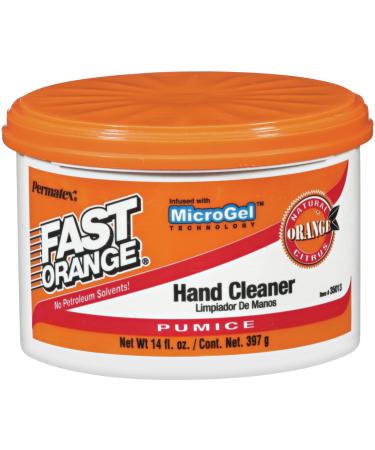 Permatex 35013 Fast Orange Pumice Cream Hand Cleaner  14 oz.  Pack of 1 Pack of 1 14 oz.