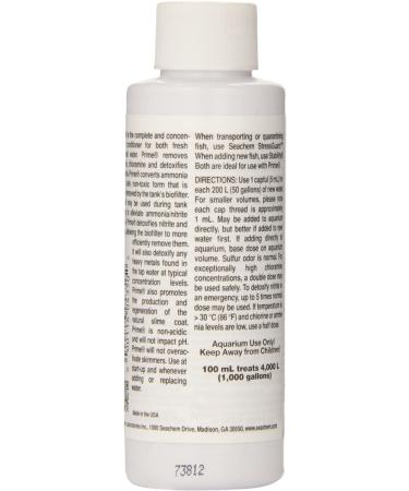 Seachem Prime Water Conditioner 100 ml 100 ml (Pack of 1) - Buy Online on GoSupps.com