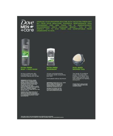 Dove Men+Care Gift Set - Face & Body Wash Antiperspirant Shower Tool | Perfect Christmas Gifts for Men - Buy Online on GoSupps.com