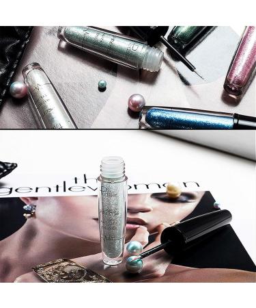 Onlyoily Colored Liquid Eyeliner | Fine Flash Sequin & Colorful Shiny Eyeliner - International Shipping - Buy Online on GoSupps.com