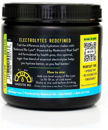 REDMOND Re-Lyte Electrolyte Drink Mix (Lemon Lime) - Buy Online on GoSupps.com