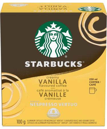 Starbucks By Nespresso Pike Place Roast Coffee Pods Medium Roast Nespresso Vertuo Line & Creamy Vanilla for NESPRESSO VERTUO Flavoured Blonde Roast Coffee Sweet Vanilla Coffee + CLEANING 9562 - Buy Online on GoSupps.com